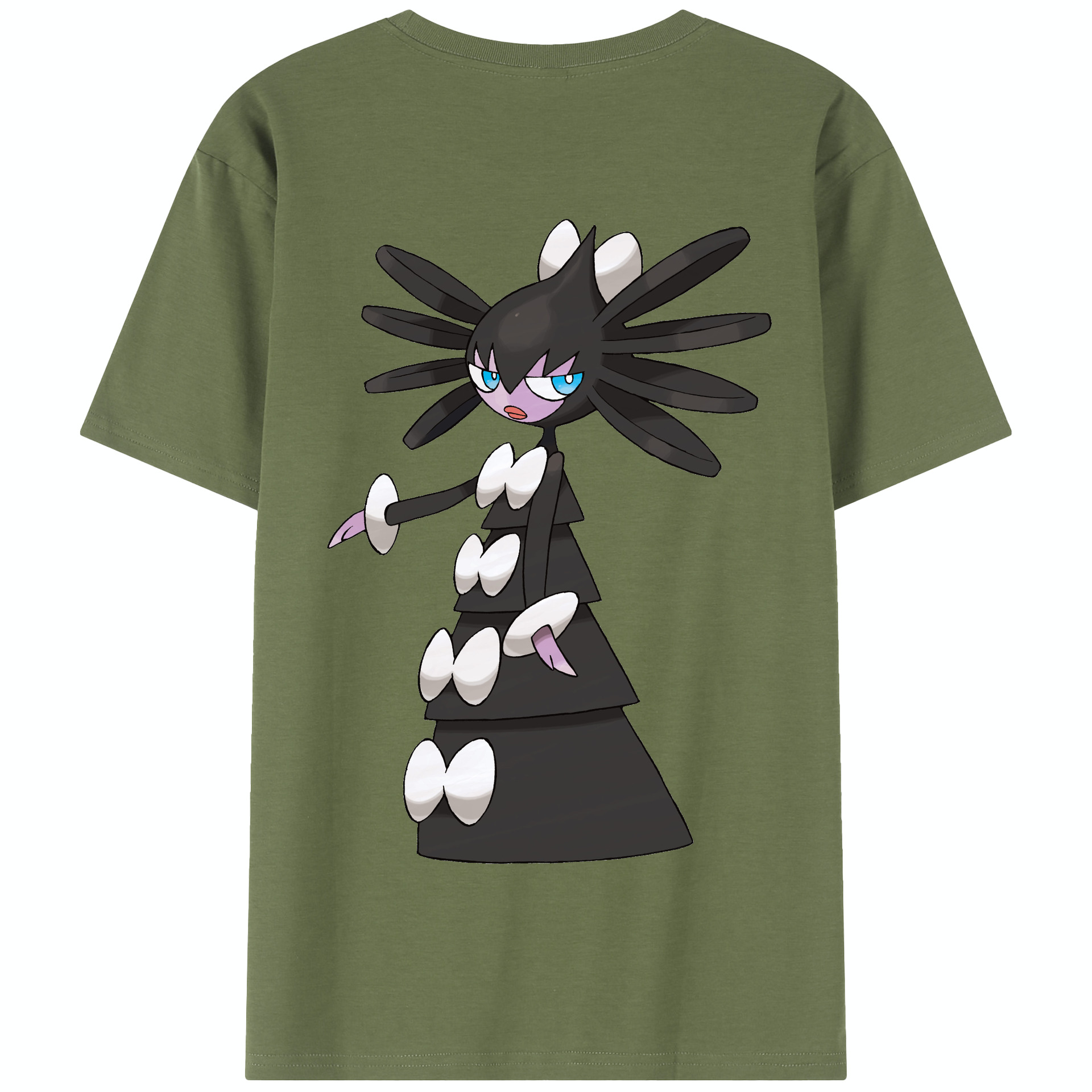 （画像用） ポケットモンスター Pokémon 綿100％半袖Tシャツ（背面プリント）